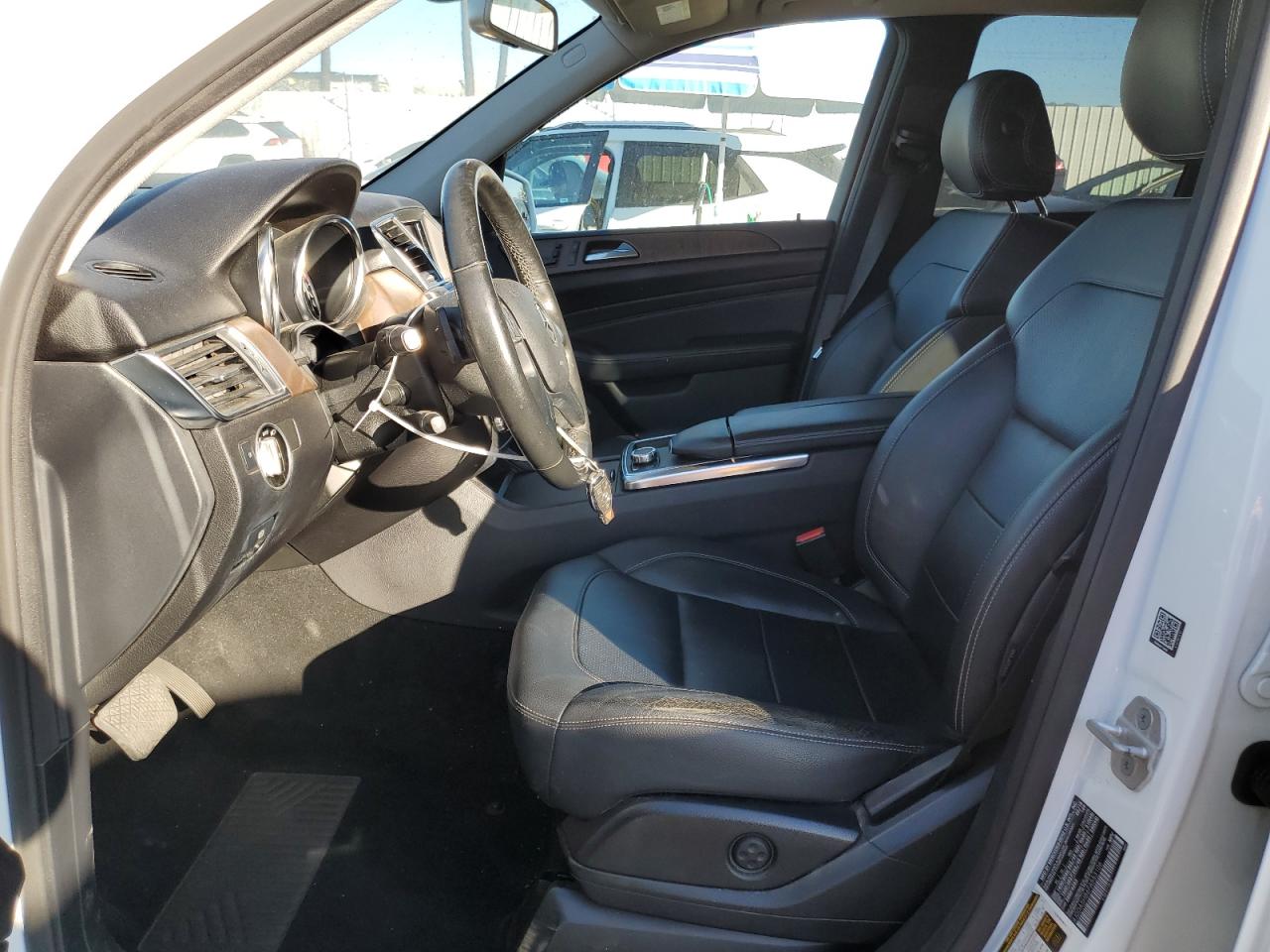 2015 Mercedes-Benz M-klasse VIN 4JGDA5HB6FA553106 Copart auction photo, front end / minor dent/scratches damage thumbnail 7