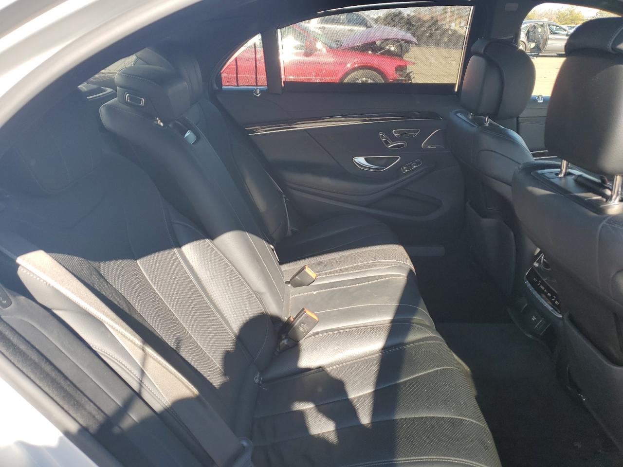 2016 Mercedes-Benz S-klasse VIN WDDUG8FB9GA221675 Copart auction photo, top/roof damage thumbnail 10