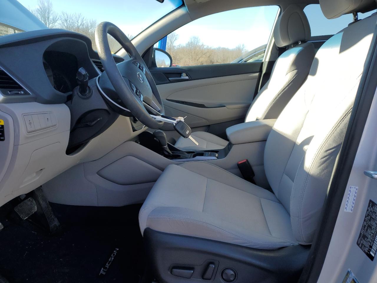 2017 Hyundai Tucson VIN KM8J3CA45HU583339 Copart auction photo, front end damage thumbnail 7