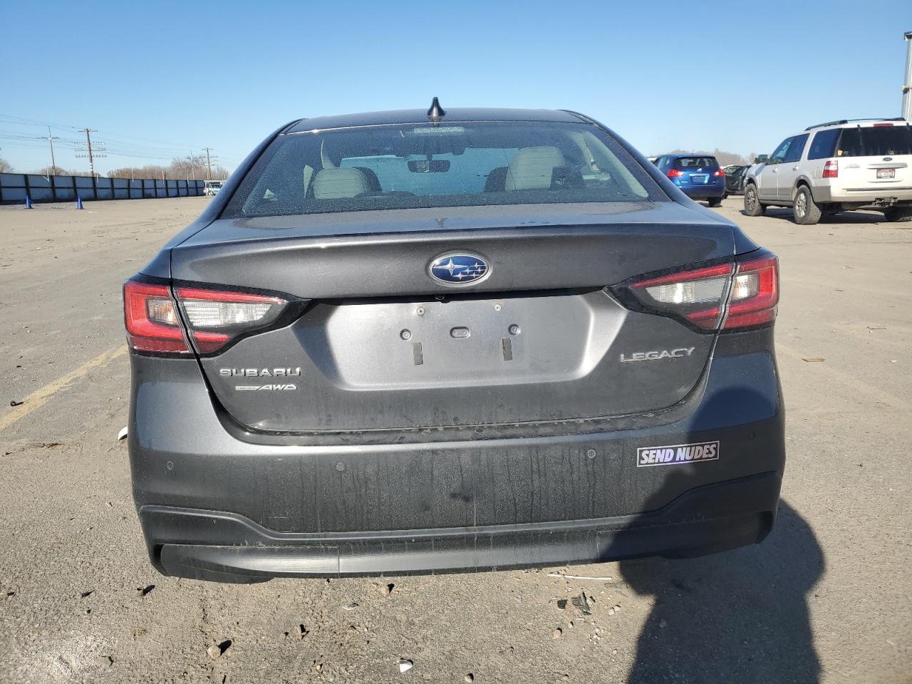 2021 Subaru Legacy VIN 4S3BWAN66M3012314 Copart auction photo, front end / mechanical damage thumbnail 6