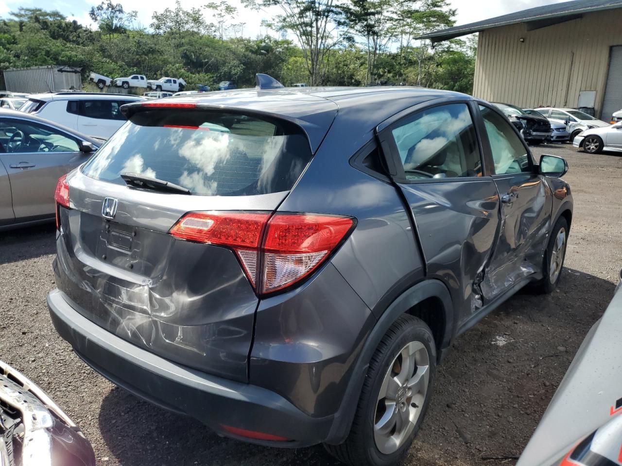 2018 Honda HR-V VIN 3CZRU5H30JM710483 Copart auction photo, side damage thumbnail 3