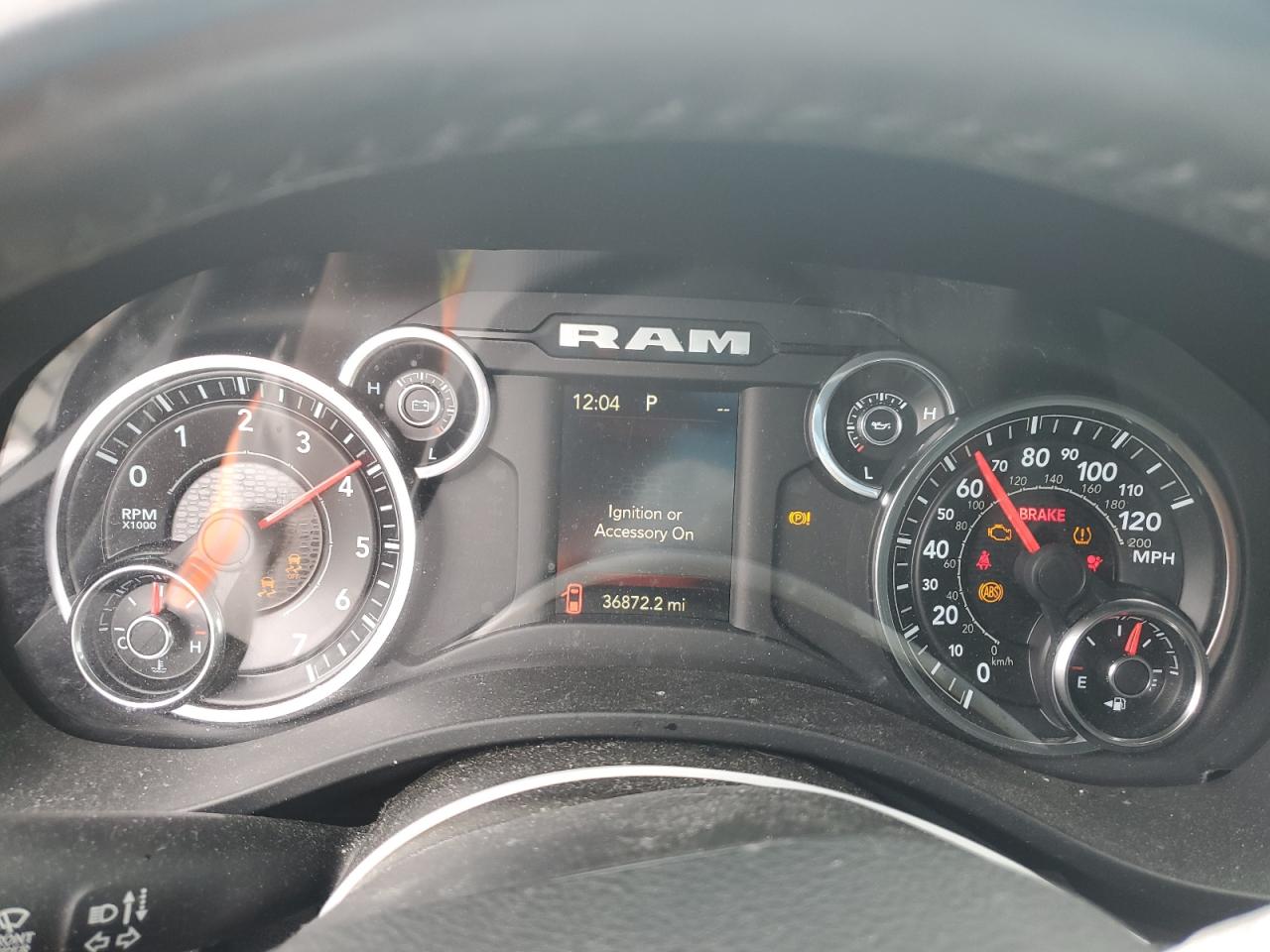 2021 RAM 1500 VIN 1C6RREFT1MN801967 Copart auction photo, front end damage thumbnail 9