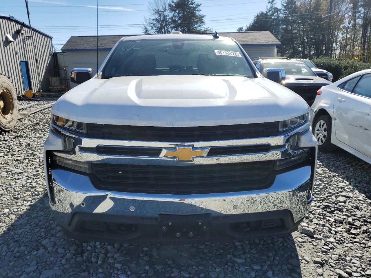 2020 Chevrolet Silverado VIN 1GCRYDED3LZ172445 Copart auction photo, front end / side damage thumbnail 5