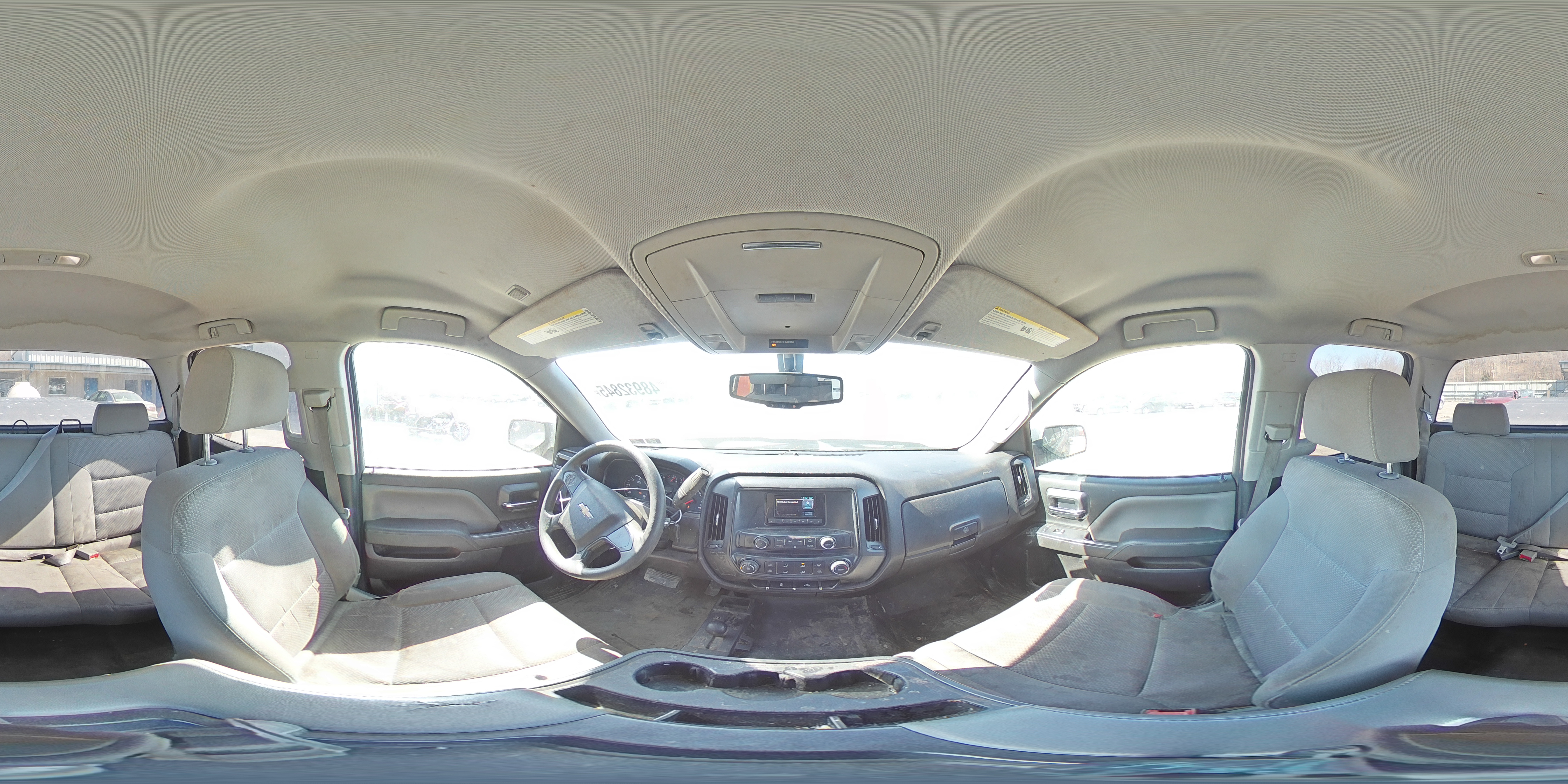 2015 Chevrolet Silverado VIN 1GCVKPEC5FZ323900 Copart auction photo, front end / side damage thumbnail 14