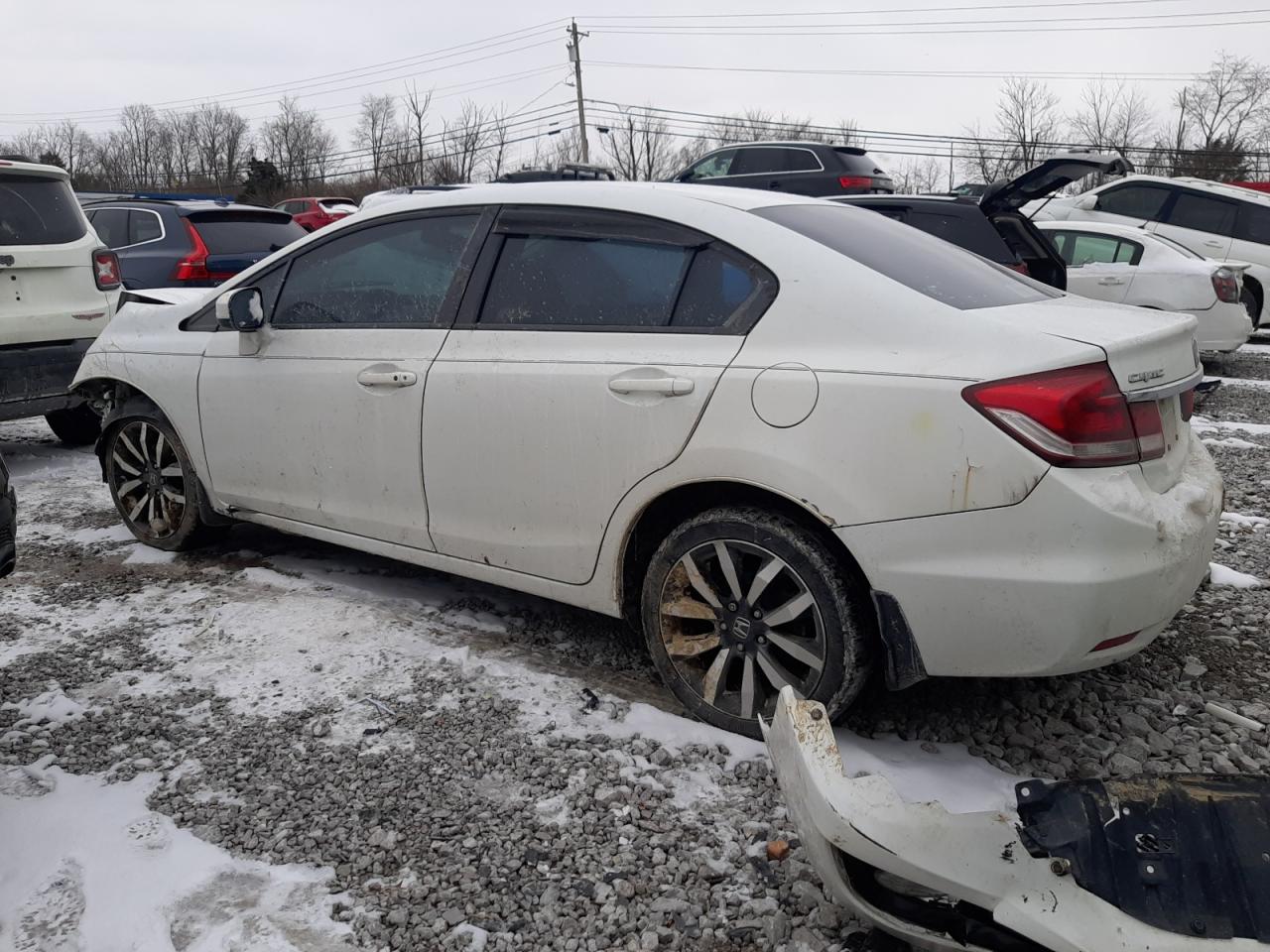 2014 Honda Civic VIN 19XFB2F91EE065427 Copart auction photo, front end damage thumbnail 2
