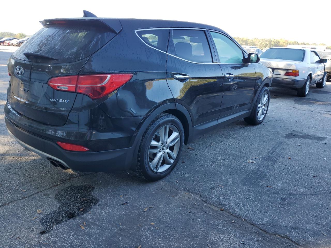 2013 Hyundai Santa Fe VIN 5XYZW3LA6DG046010 Copart auction photo, front end damage thumbnail 3