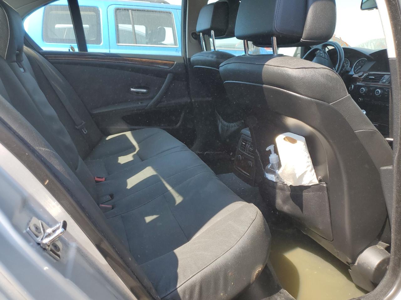 2010 BMW 5er VIN WBANU5C58AC124593 Copart auction photo, water/flood damage thumbnail 10