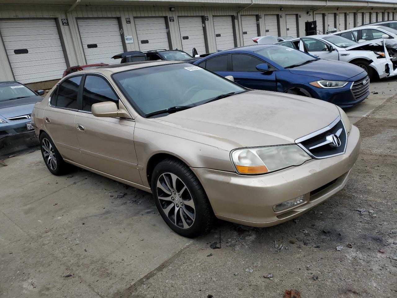 2003 Acura TL VIN 19UUA56613A006459 Copart auction photo, rear end damage thumbnail 4