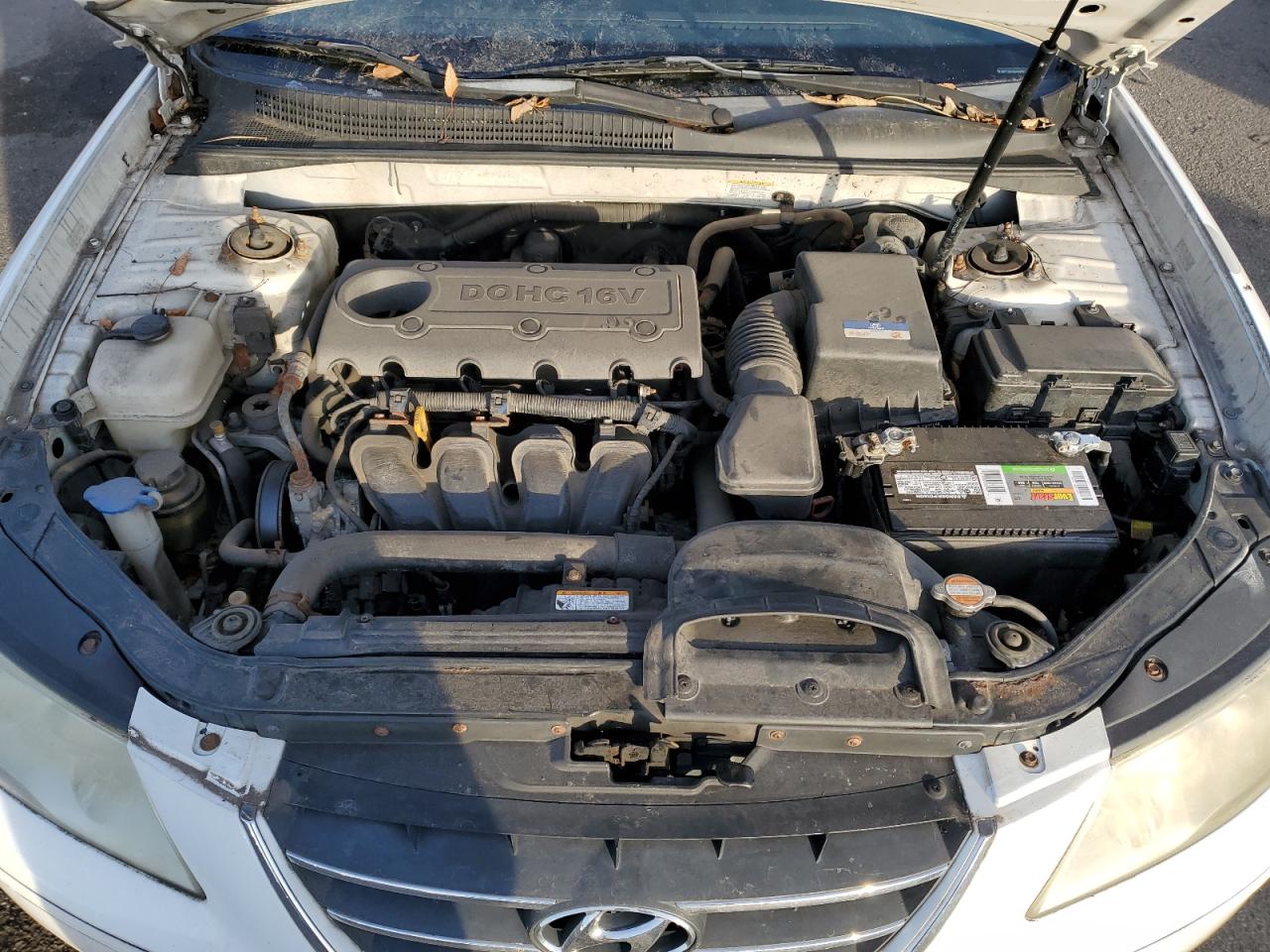 2010 Hyundai Sonata VIN 5NPET4AC0AH594297 Copart auction photo, rear end damage thumbnail 11