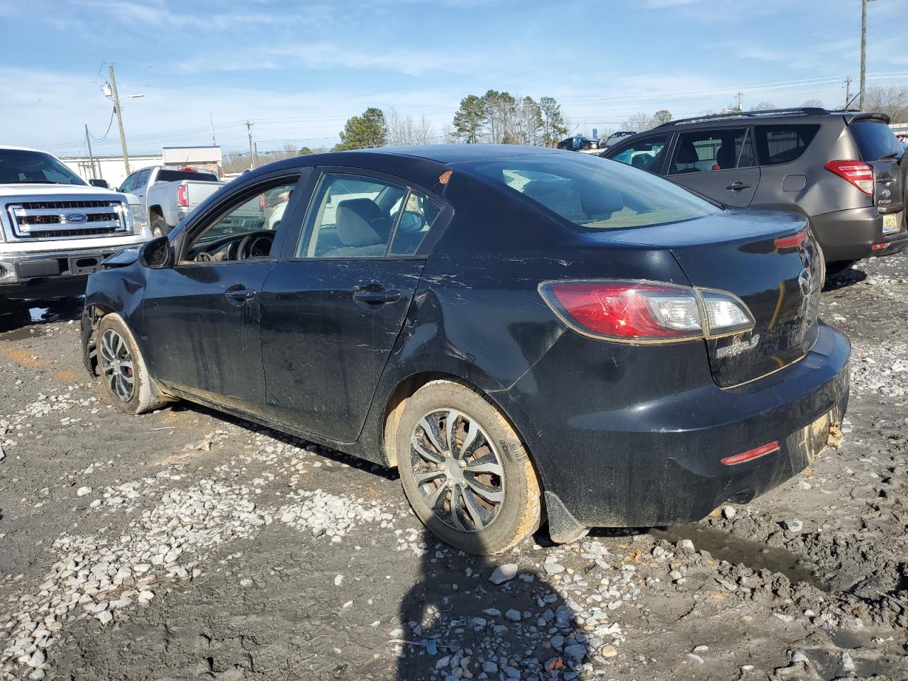 2012 Mazda 3 VIN JM1BL1UF5C1526658 Copart auction photo, side / front end damage thumbnail 2