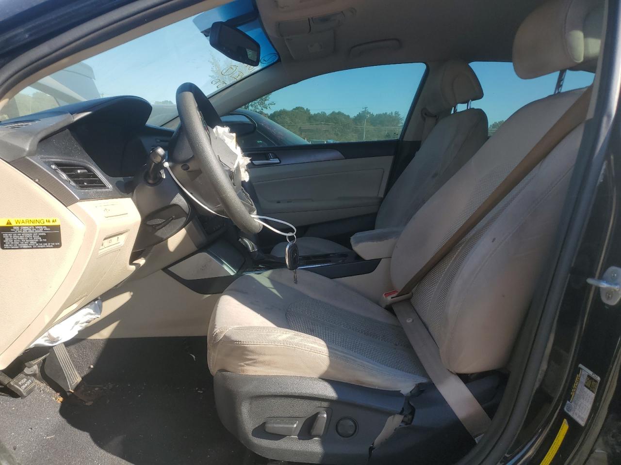2016 Hyundai Sonata VIN 5NPE34AF6GH324039 Copart auction photo, front end / rear end damage thumbnail 7