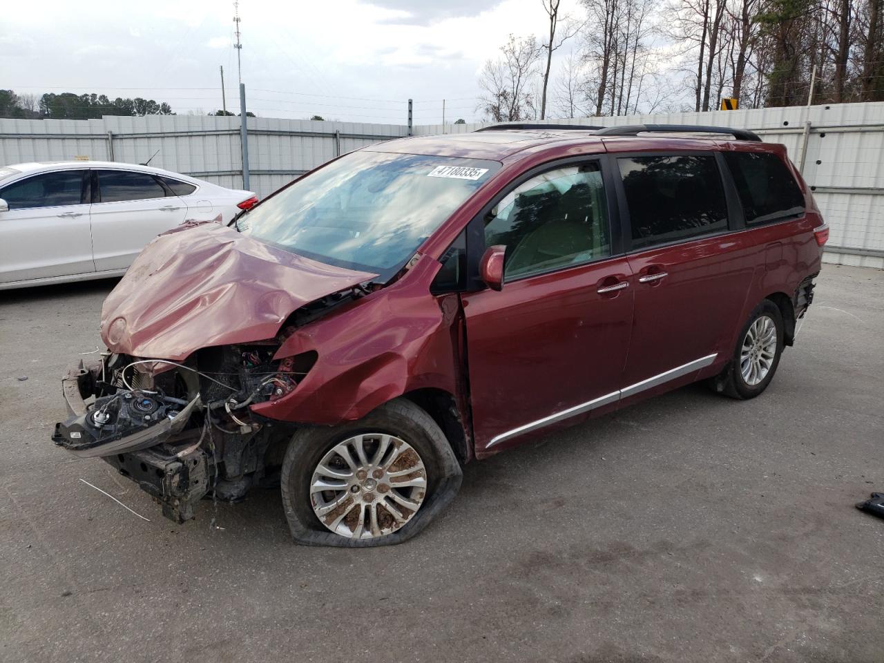 2015 Toyota Sienna VIN 5TDYK3DC0FS649435