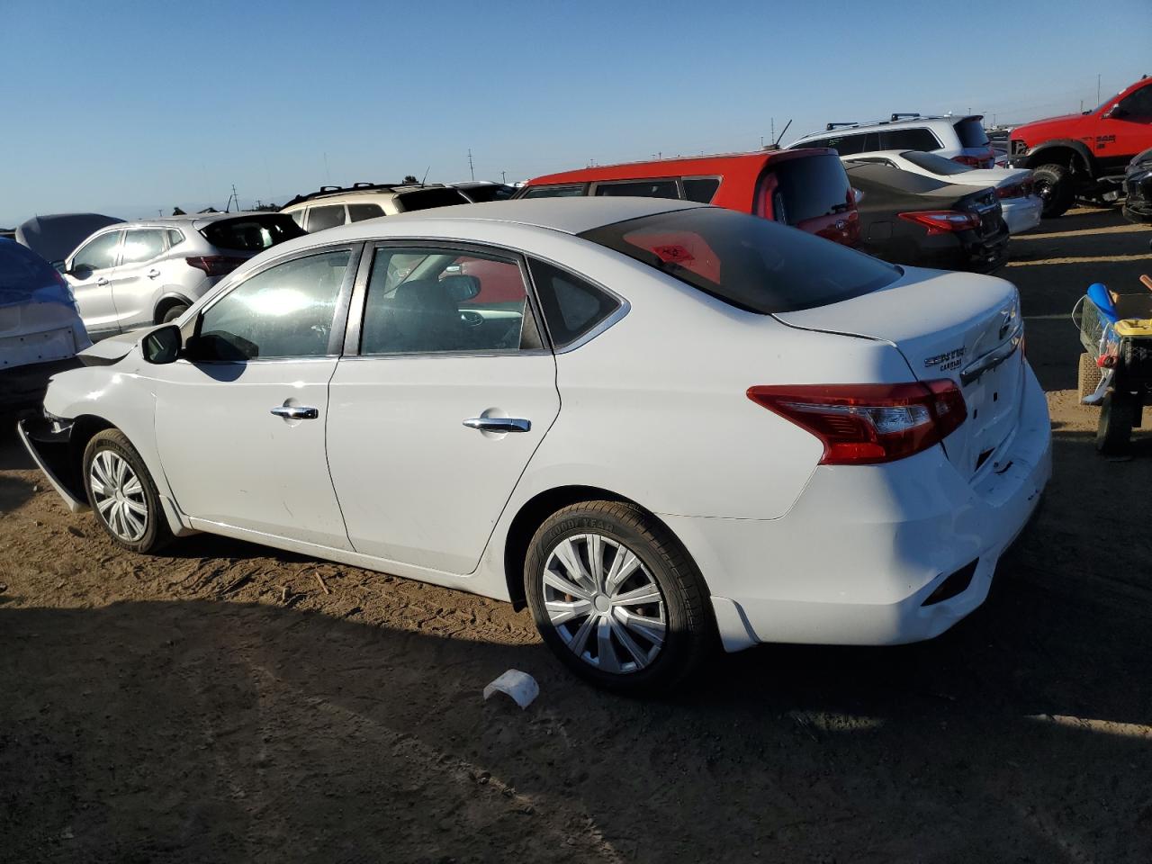 2017 Nissan Sentra VIN 3N1AB7AP2HY373838 Copart auction photo, front end damage thumbnail 2