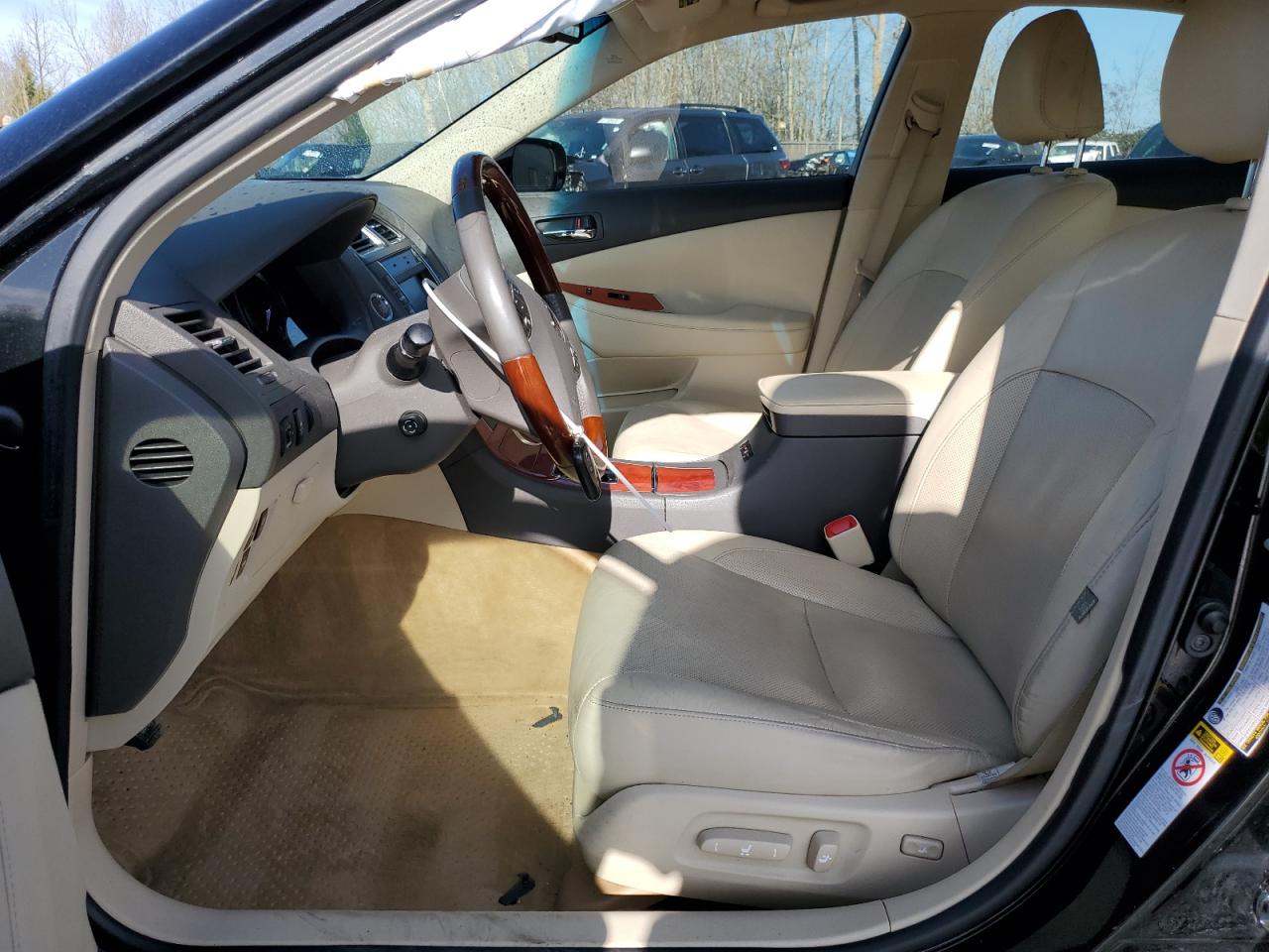 2011 Lexus ES VIN JTHBK1EG1B2437820 Copart auction photo, side / front end damage thumbnail 7