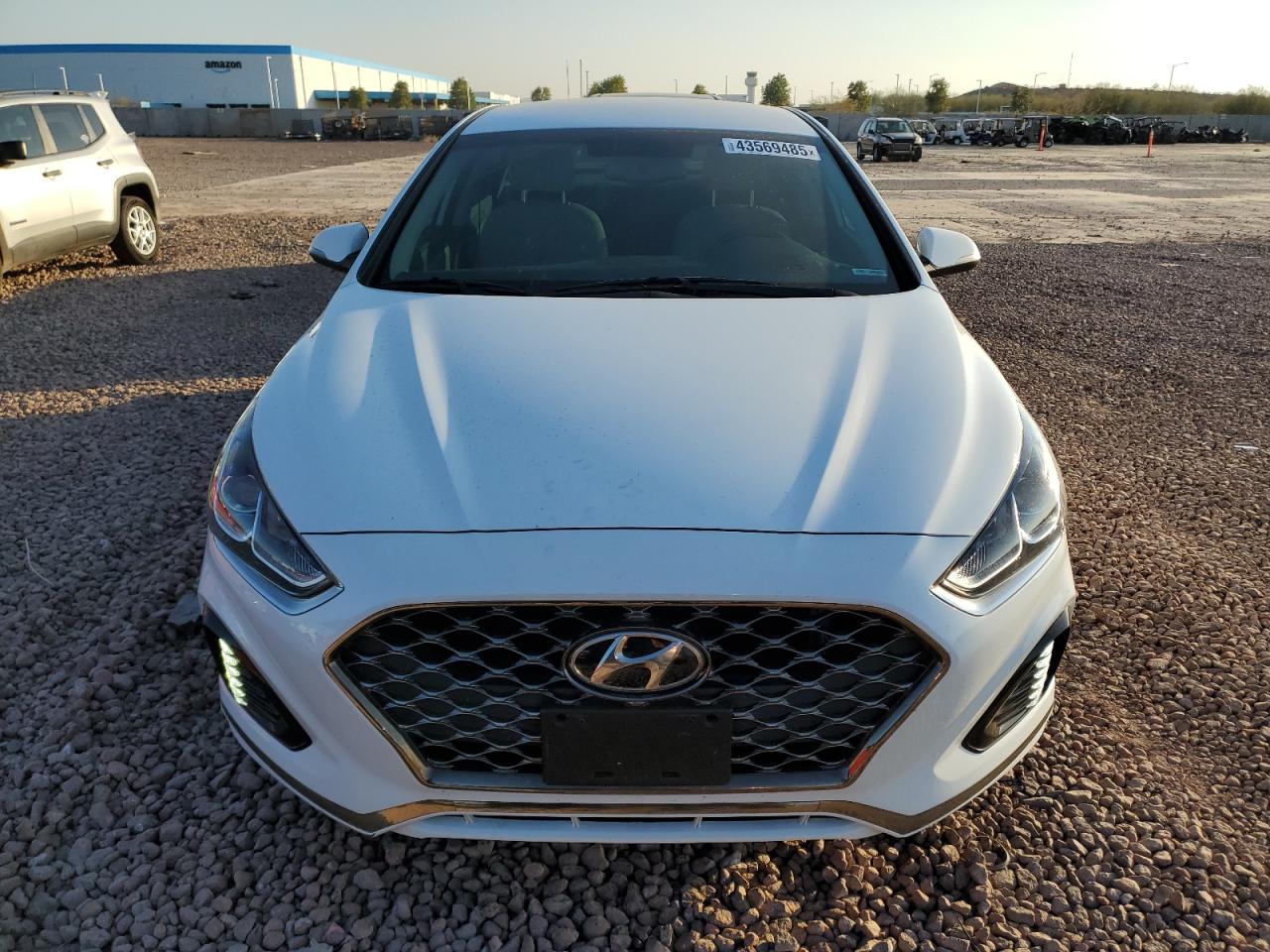 2019 Hyundai Sonata VIN 5NPE34AF6KH821388 Copart auction photo, rear end damage thumbnail 5