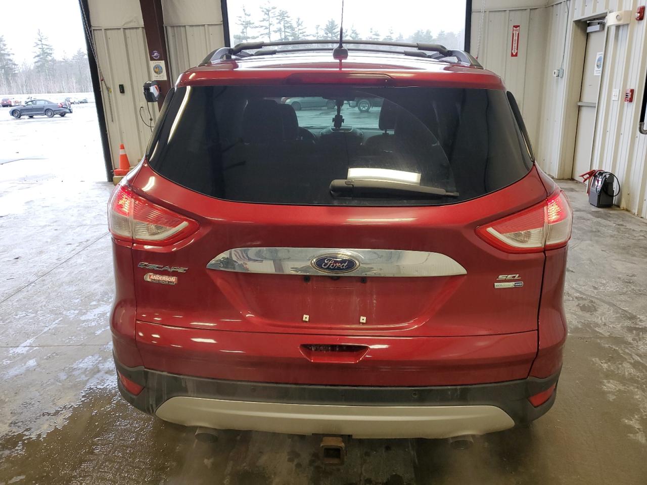 2013 Ford Escape VIN 1FMCU9HX3DUD62907 Copart auction photo, front end damage thumbnail 6