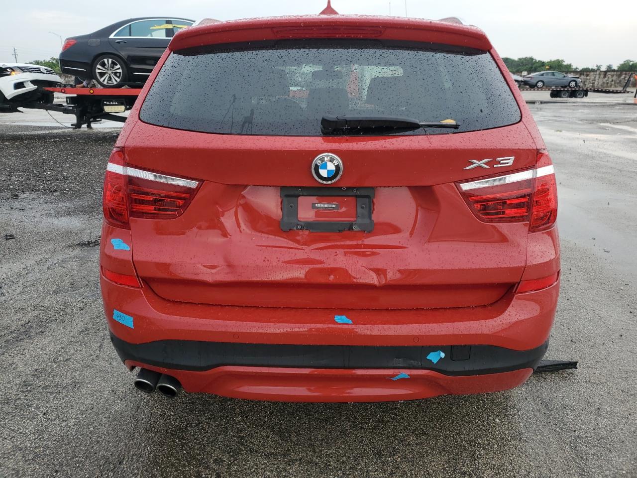 2015 BMW X3 VIN 5UXWX9C59F0D52912 Copart auction photo, rear end damage thumbnail 6