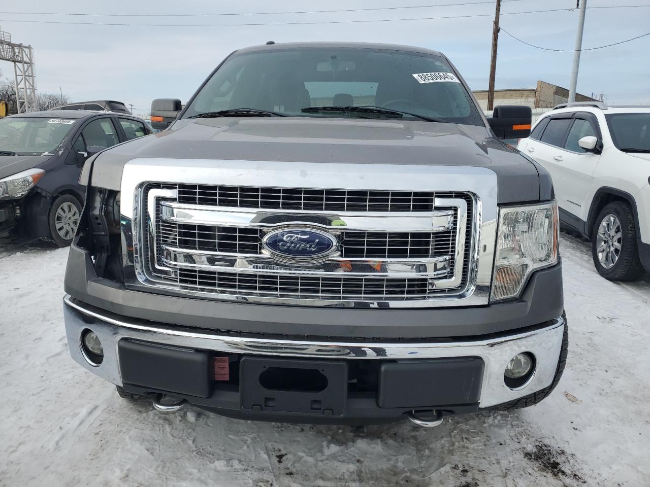 2014 Ford F-150 VIN 1FTFW1EF9EKD87929 Copart auction photo, front end / undercarriage damage thumbnail 5