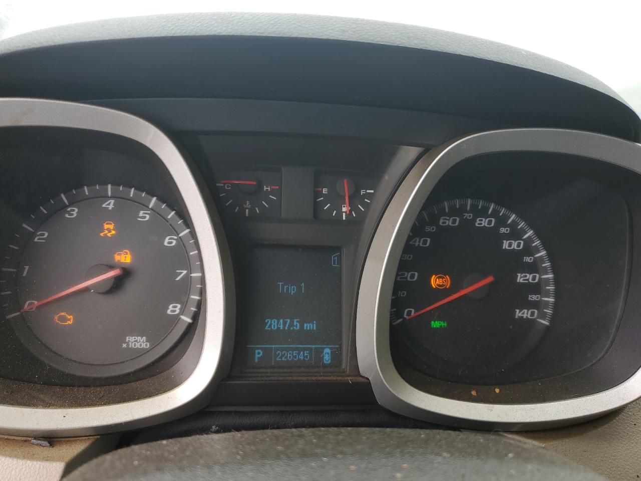 2011 Chevrolet Equinox VIN 2CNALBEC6B6456746 Copart auction photo, mechanical damage thumbnail 9