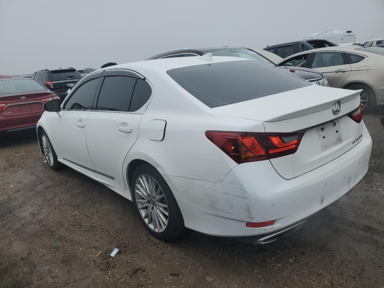 2015 Lexus GS VIN JTHCE1BL8FA005749 Copart auction photo, rear end / side damage thumbnail 2