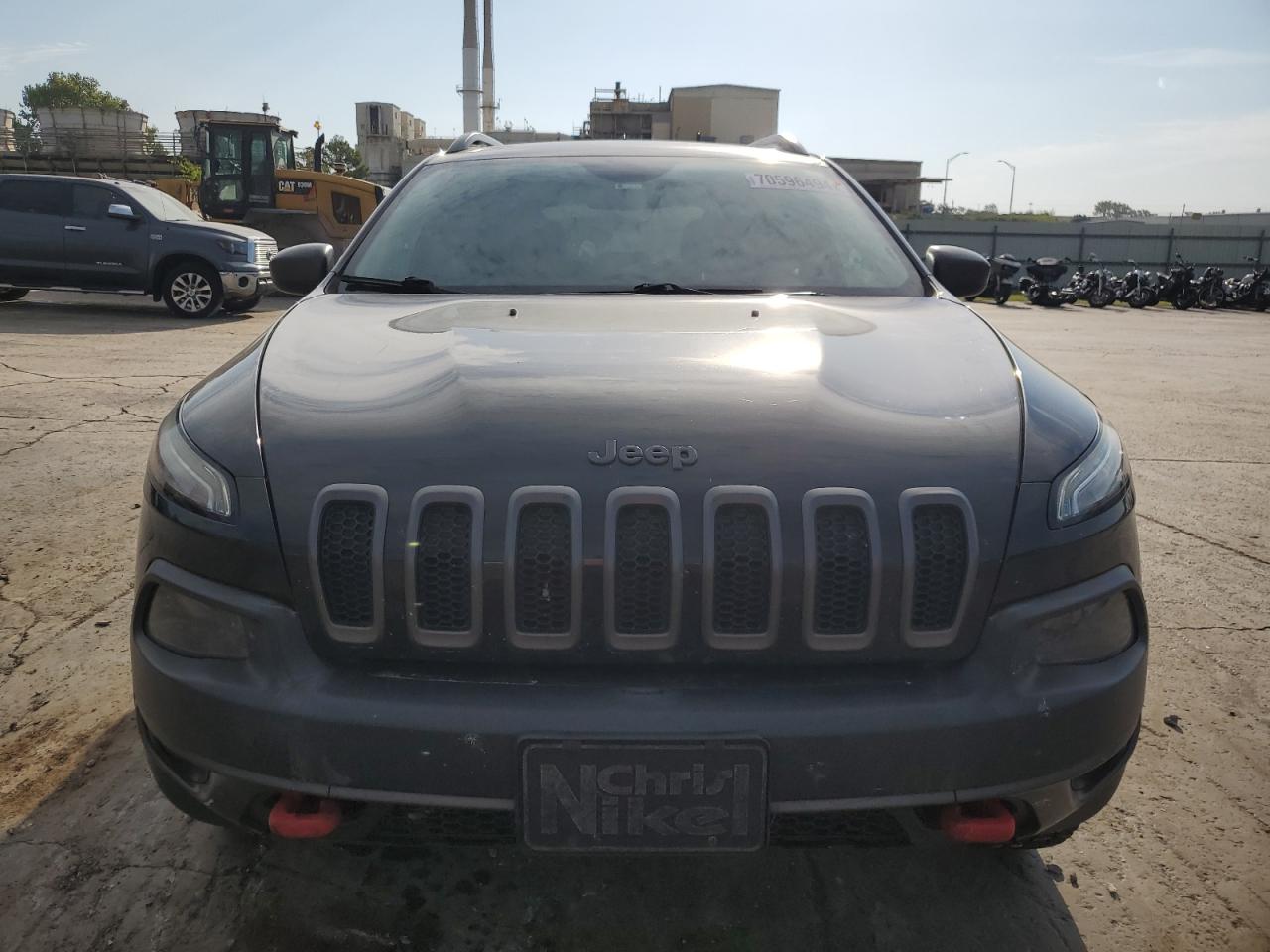 2014 Jeep Cherokee VIN 1C4PJMBS4EW199186 Copart auction photo, rear end damage thumbnail 5