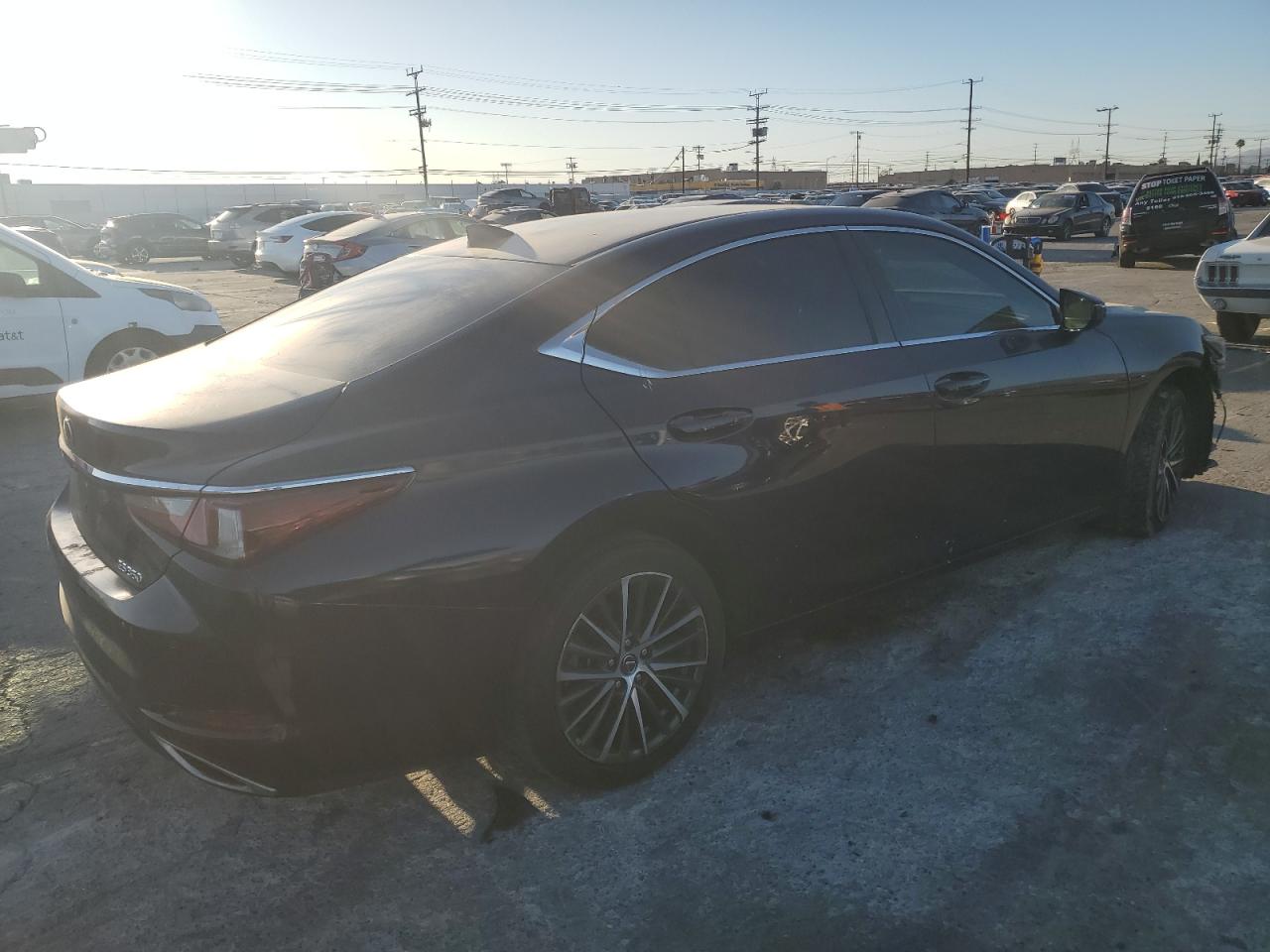 2022 Lexus ES VIN 58ADZ1B14NU126899 Copart auction photo, front end damage thumbnail 3
