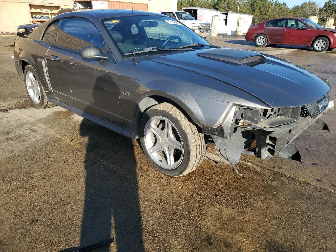2001 Ford Mustang VIN 1FAFP42XX1F237428 Copart auction photo, front end / rear end damage thumbnail 4