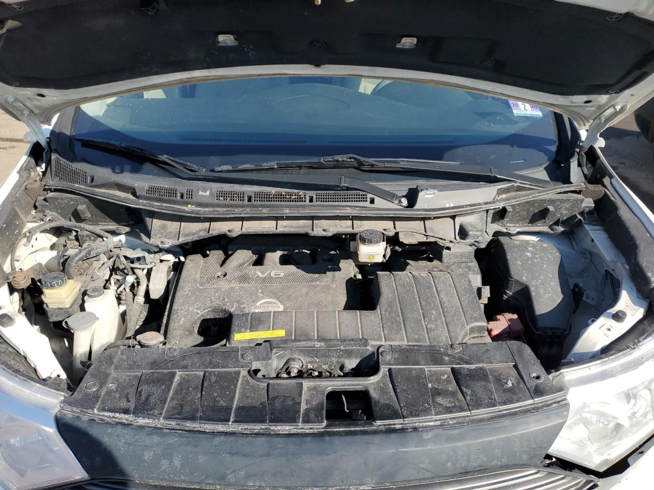 2015 Nissan Quest VIN JN8AE2KP0F9121342 Copart auction photo, front end / side damage thumbnail 12