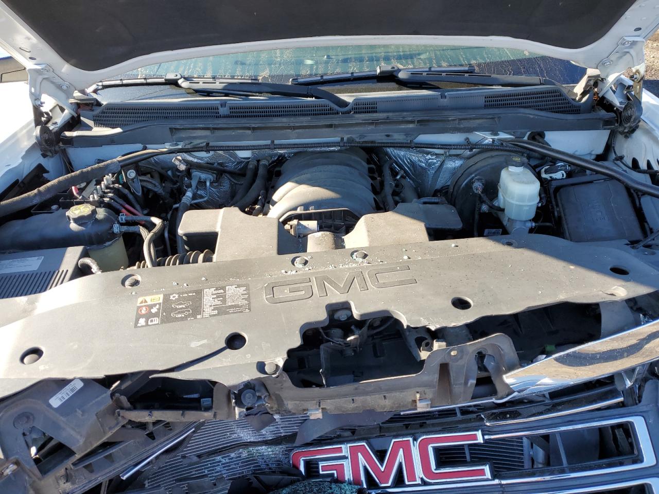 2015 GMC Sierra VIN 3GTU2VEC8FG503923 Copart auction photo, front end damage thumbnail 12