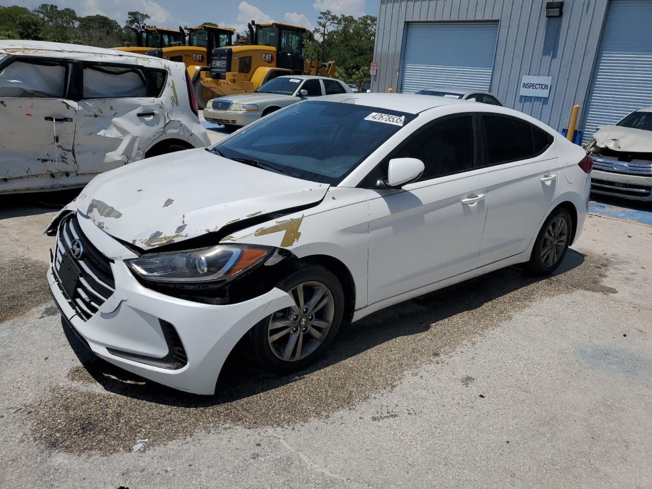 2018 Hyundai Elantra VIN 5NPD84LF3JH324579