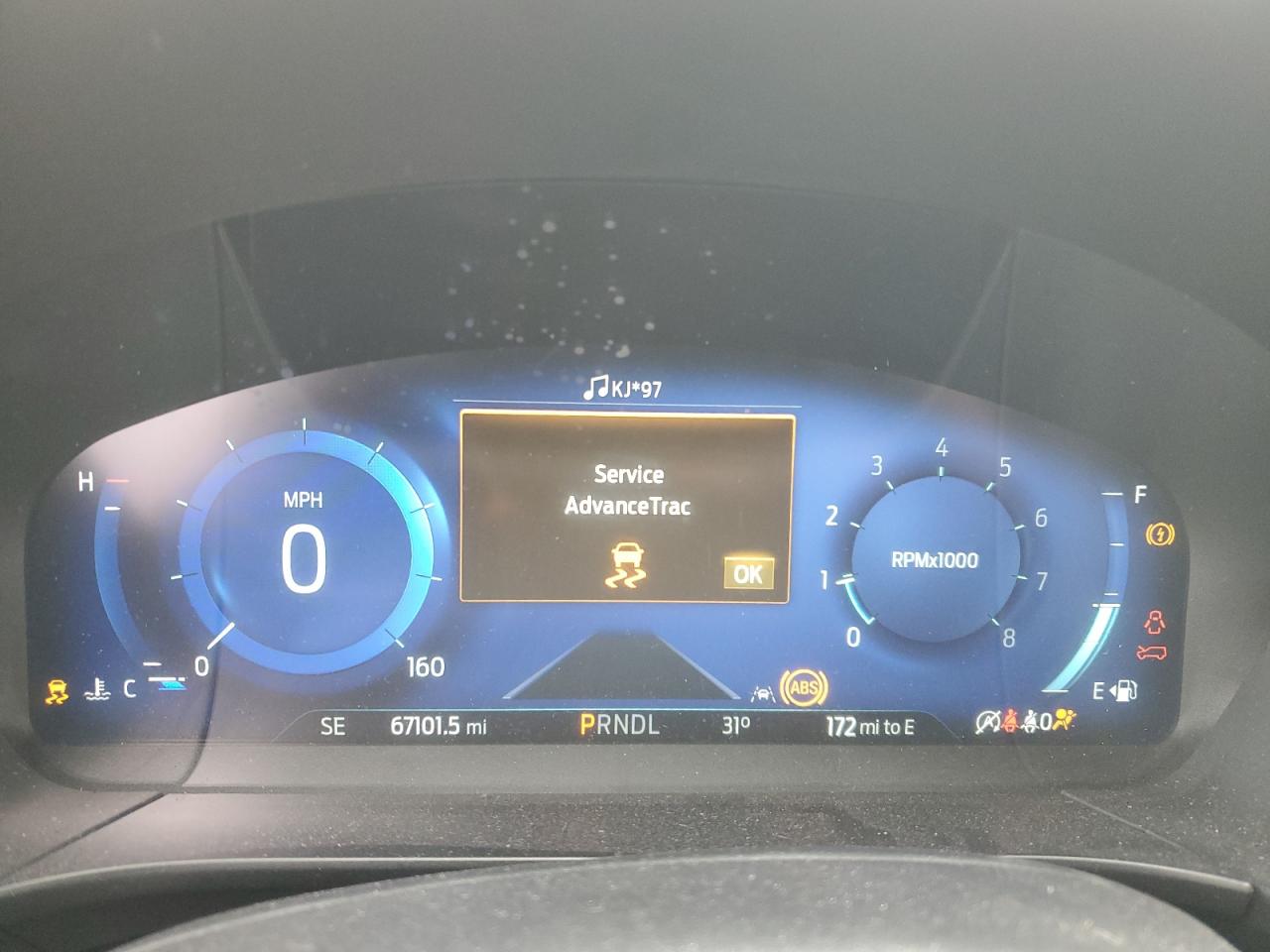 2021 Ford Escape VIN 1FMCU9J9XMUA57500 Copart auction photo, front end damage thumbnail 9