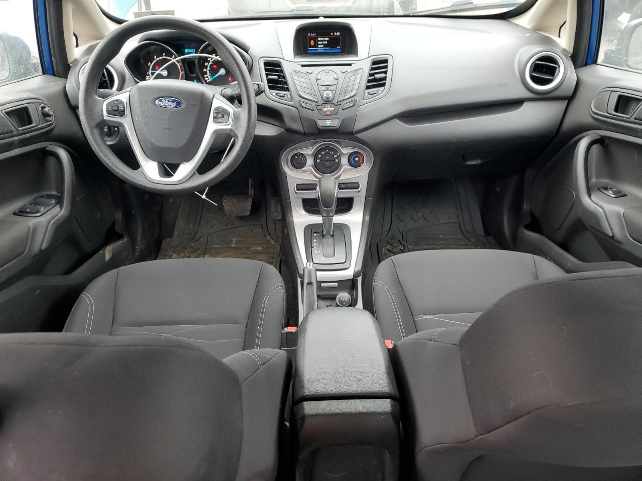 2018 Ford Fiesta VIN 3FADP4BJ7JM143865 Copart auction photo, rear end damage thumbnail 8