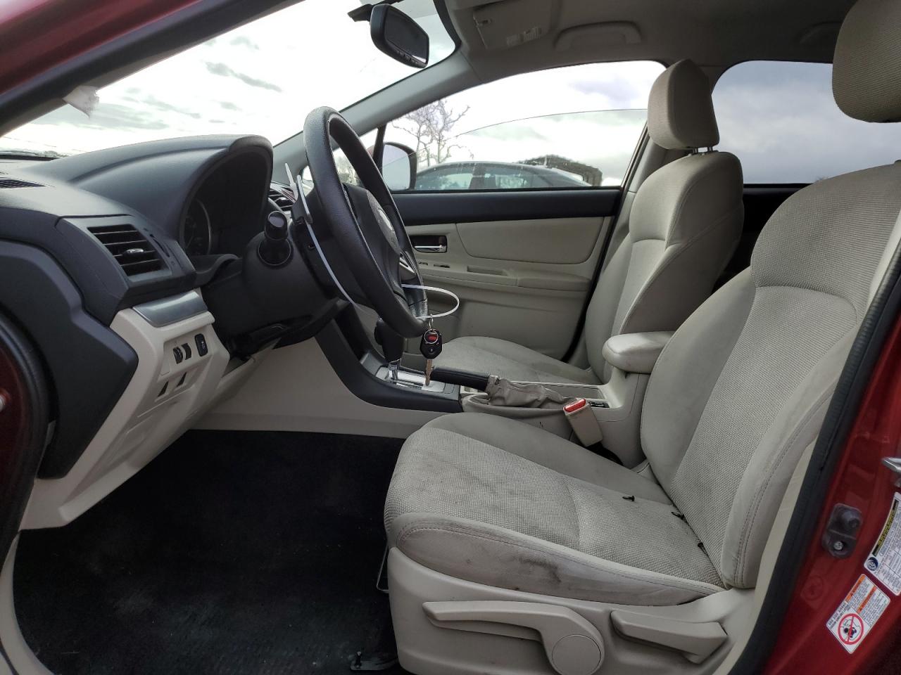 2014 Subaru XV VIN JF2GPAWC1E8328152 Copart auction photo, side damage thumbnail 7