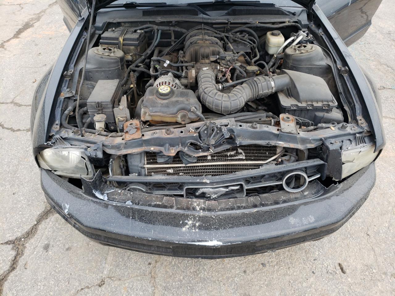 2007 Ford Mustang VIN 1ZVFT84NX75321155 Copart auction photo, front end damage thumbnail 12
