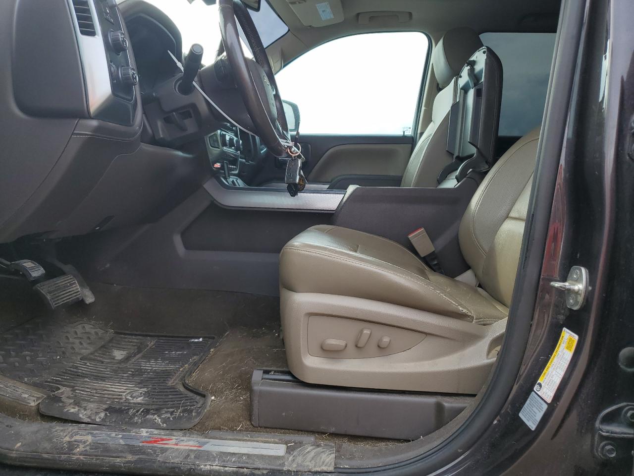 2014 Chevrolet Silverado VIN 3GCUKSEC9EG330121 Copart auction photo, mechanical damage thumbnail 7