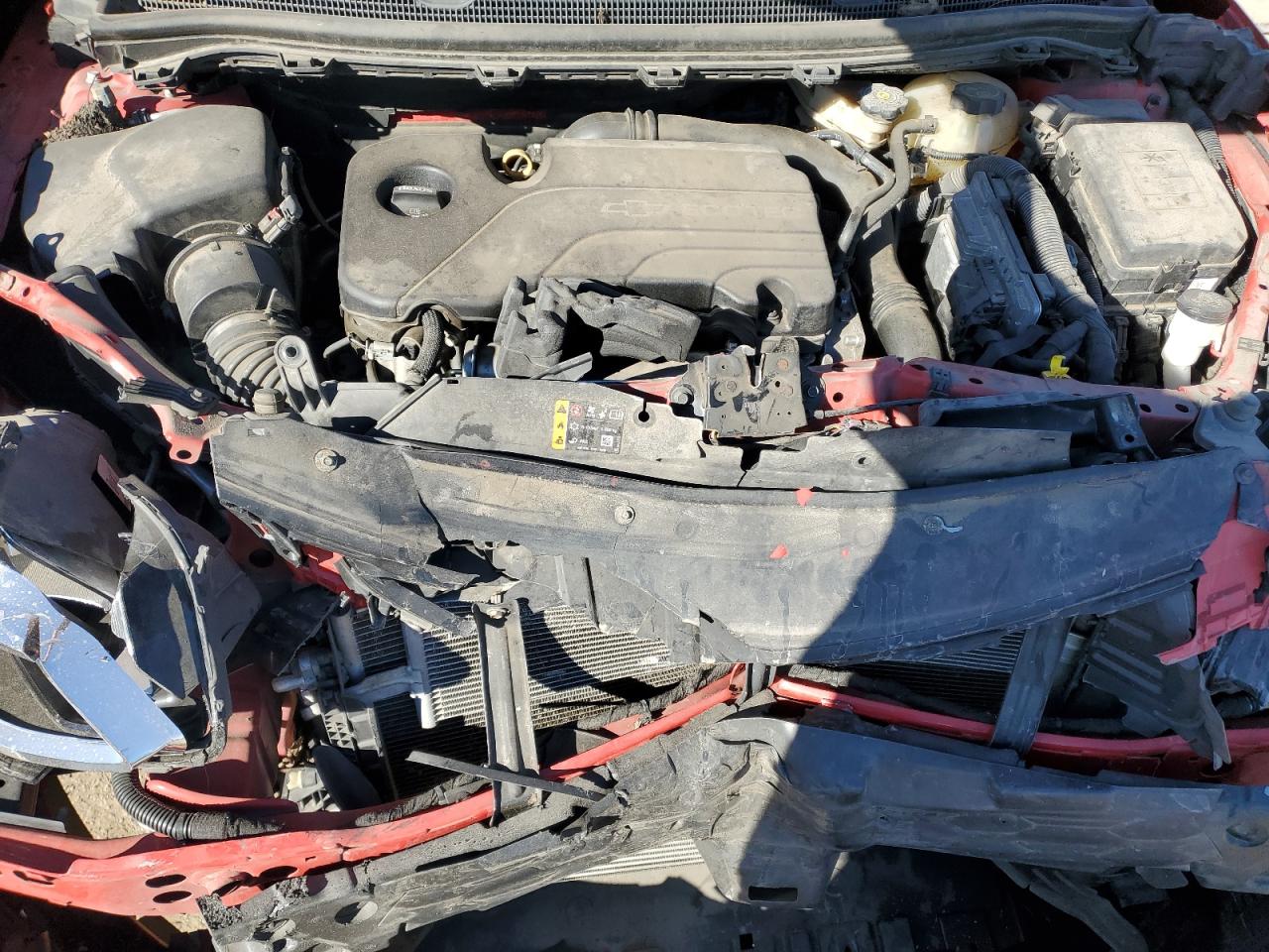 2017 Chevrolet Cruze VIN 1G1BC5SM0H7257488 Copart auction photo, all over damage thumbnail 11