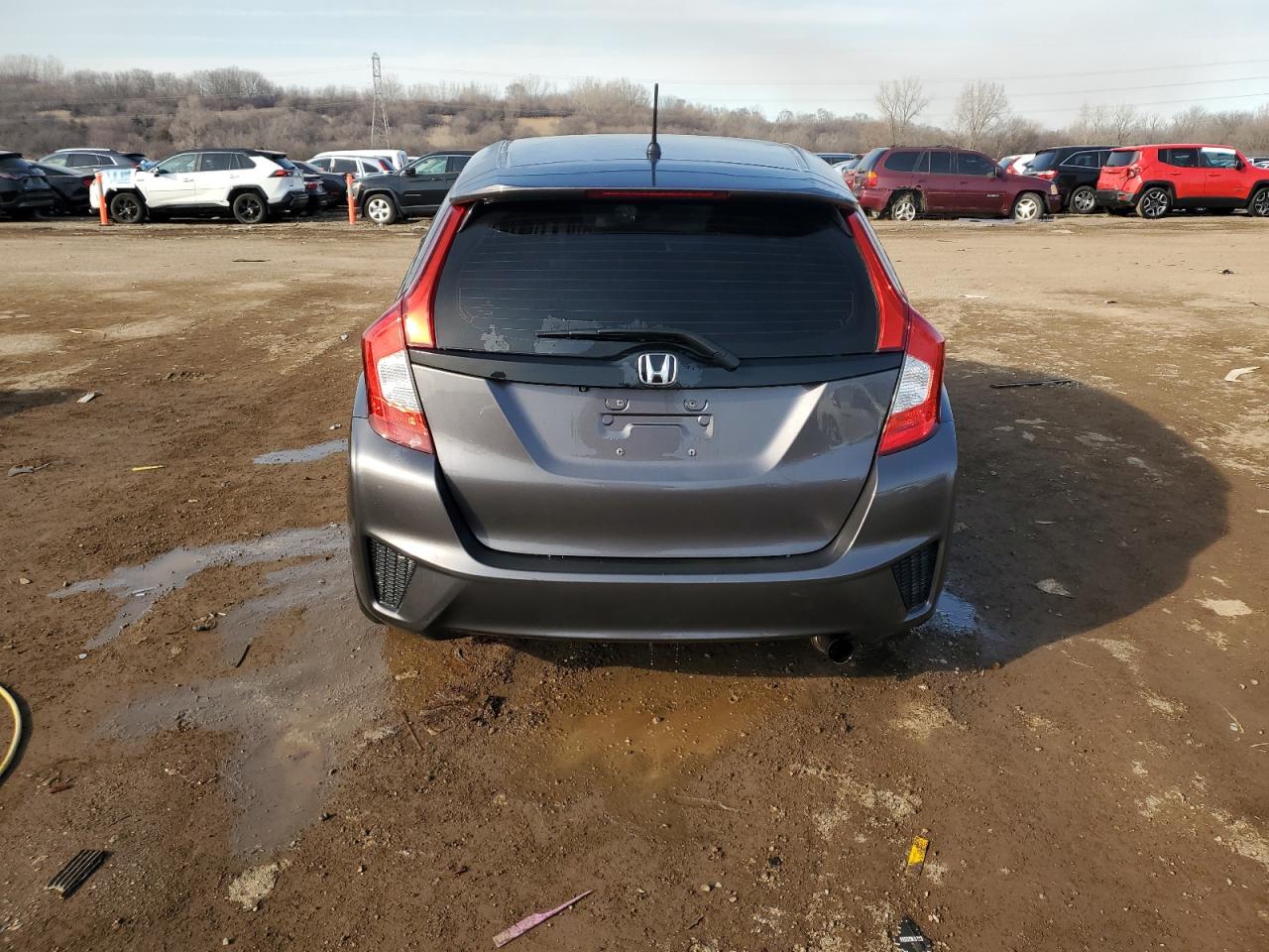 2017 Honda Fit VIN 3HGGK5G51HM700577 Copart auction photo, front end / side damage thumbnail 6