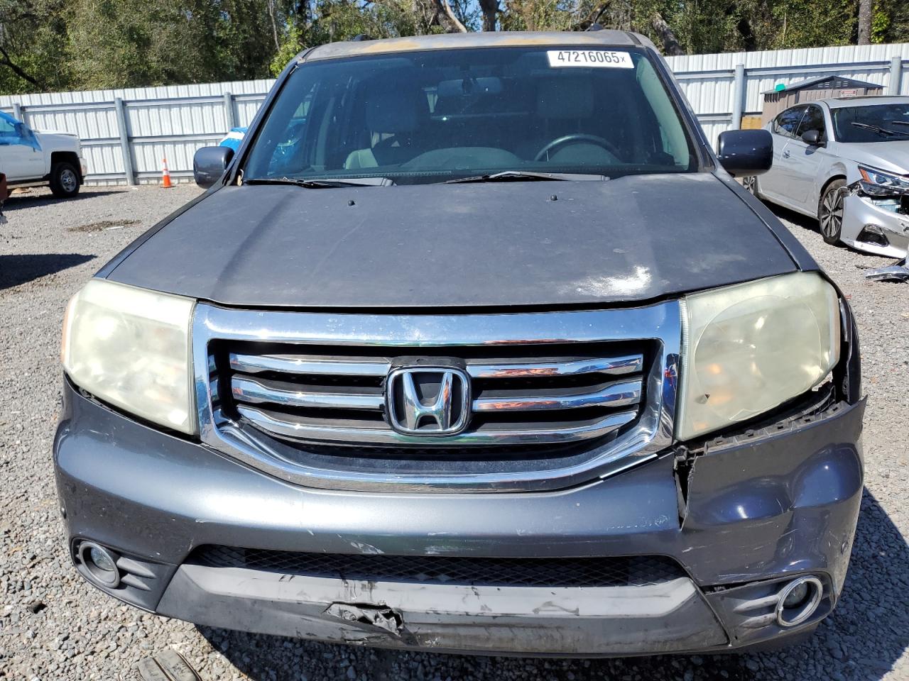 2013 Honda Pilot VIN 5FNYF3H94DB015808 Copart auction photo, front end damage thumbnail 5