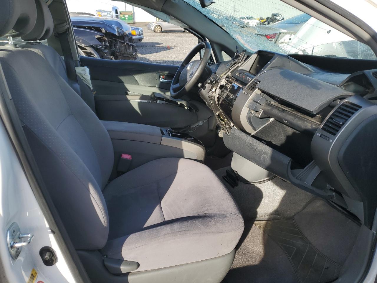 2008 Toyota Prius VIN JTDKB20U283444430 Copart auction photo, all over damage thumbnail 7