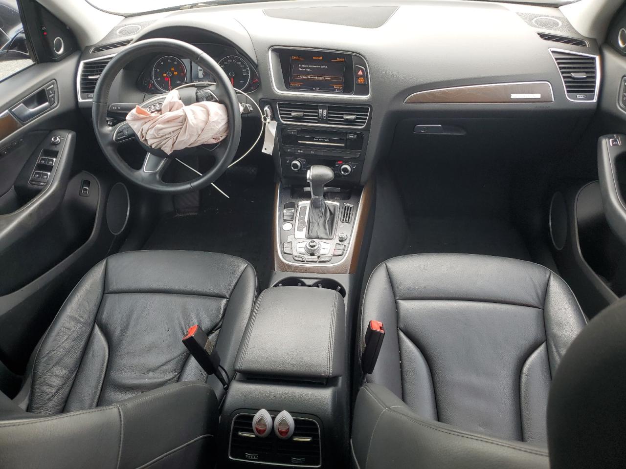 2017 Audi Q5 VIN WA1L2AFP4HA043175 Copart auction photo, front end damage thumbnail 8