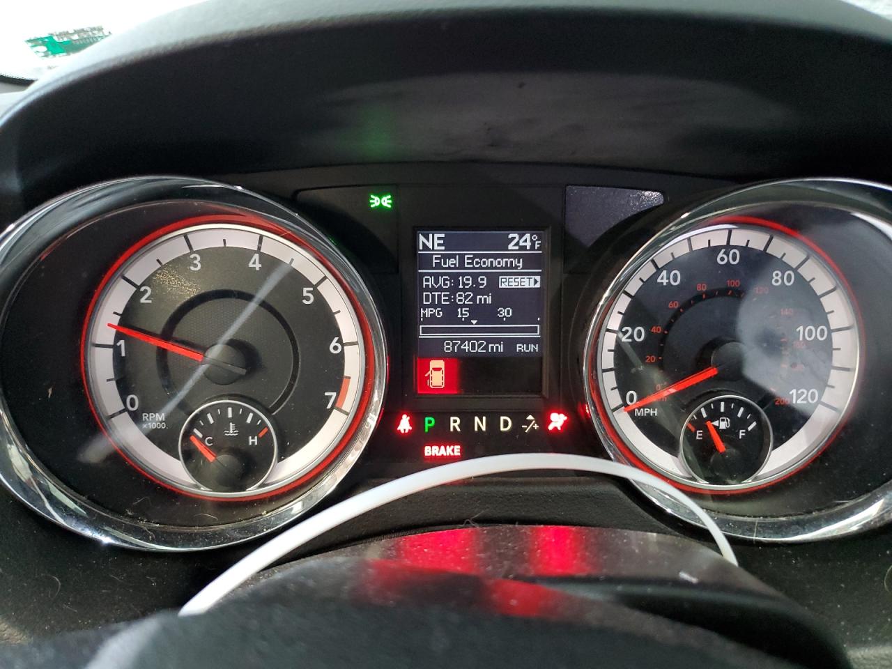 2019 Dodge Caravan VIN 2C4RDGEG3KR717060 Copart auction photo, front end damage thumbnail 9