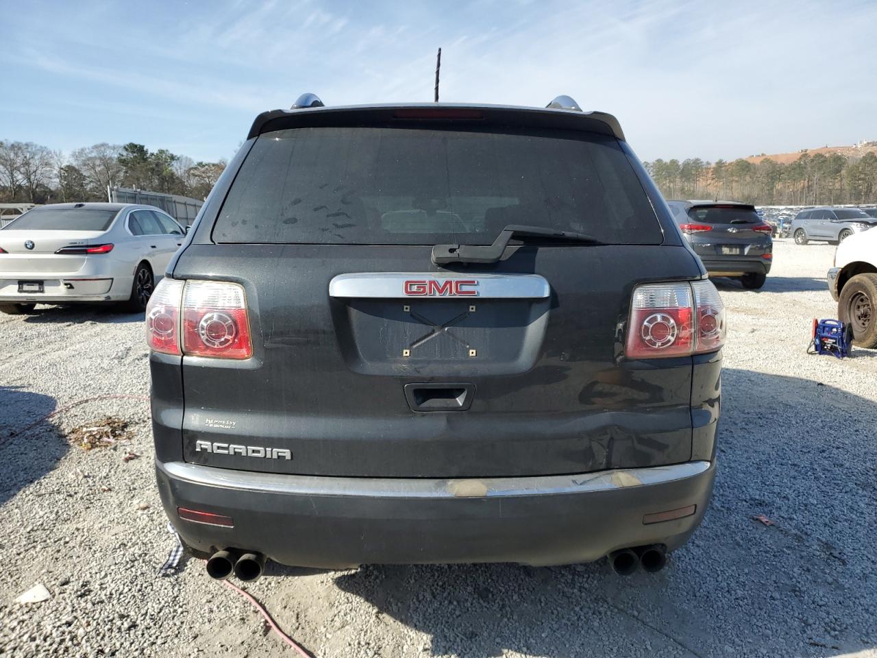 2009 GMC Acadia VIN 1GKER23DX9J165443 Copart auction photo, front end / mechanical damage thumbnail 6