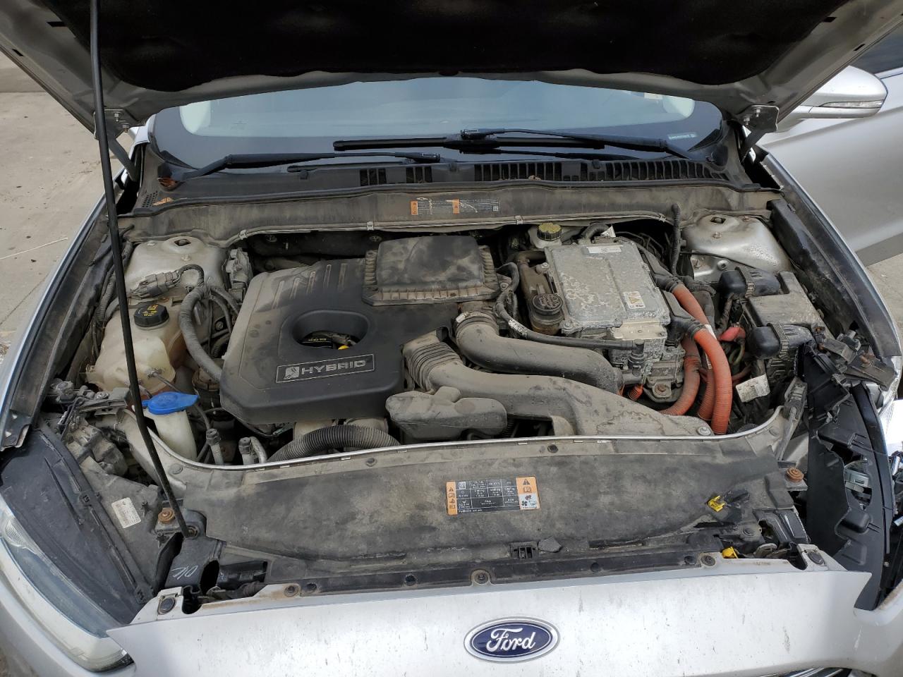 2014 Ford Fusion VIN 3FA6P0LU7ER189876 Copart auction photo, front end damage thumbnail 11
