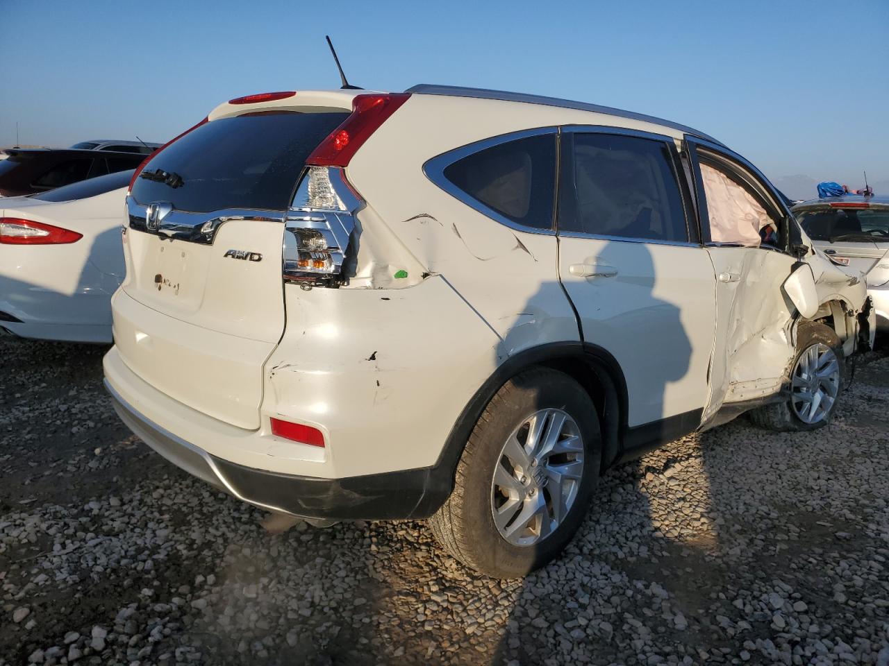 2016 Honda CR-V VIN 5J6RM4H73GL063424 Copart auction photo, side damage thumbnail 3