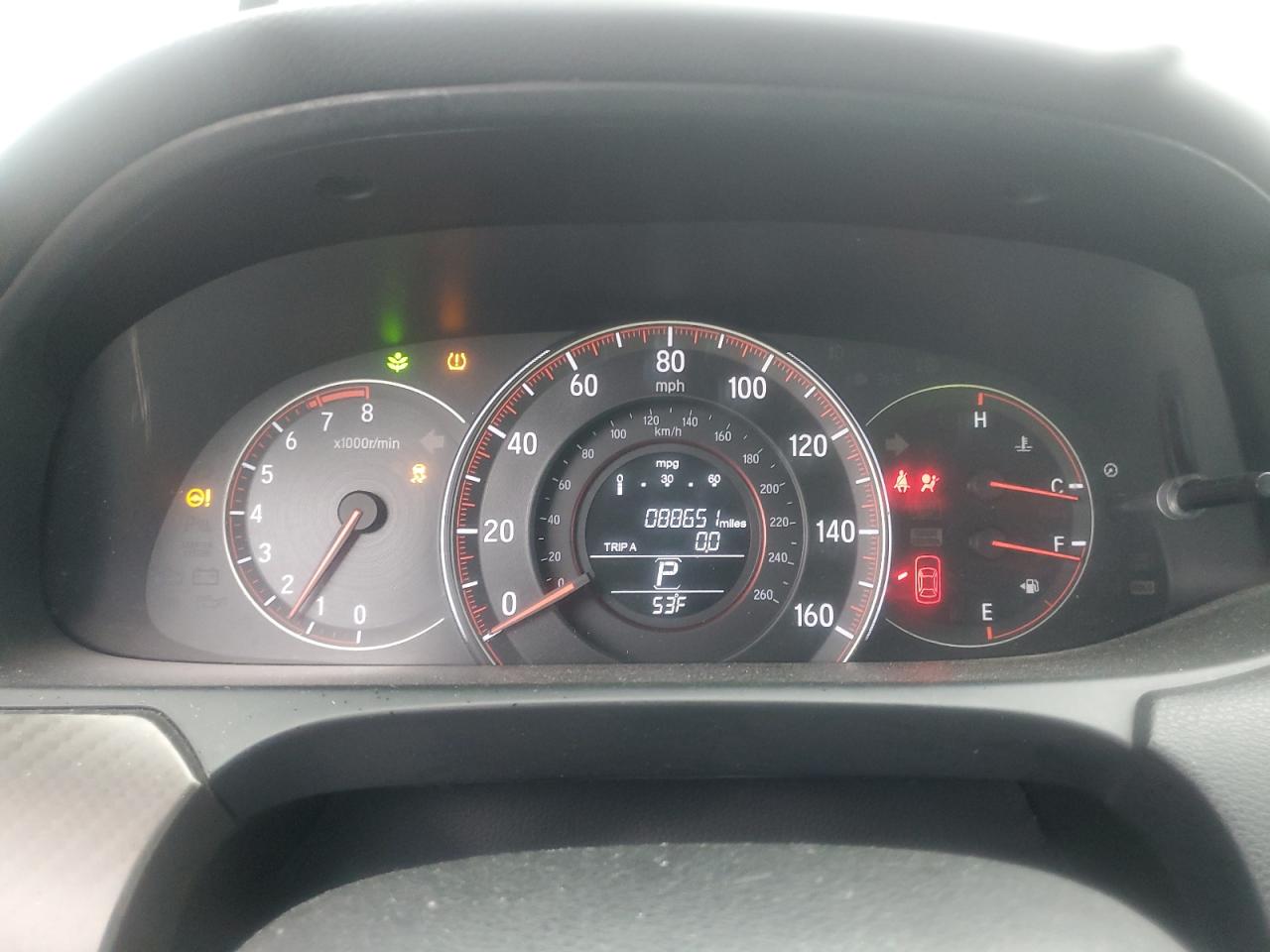2017 Honda Accord VIN 1HGCR2F5XHA224787 Copart auction photo, all over damage thumbnail 9