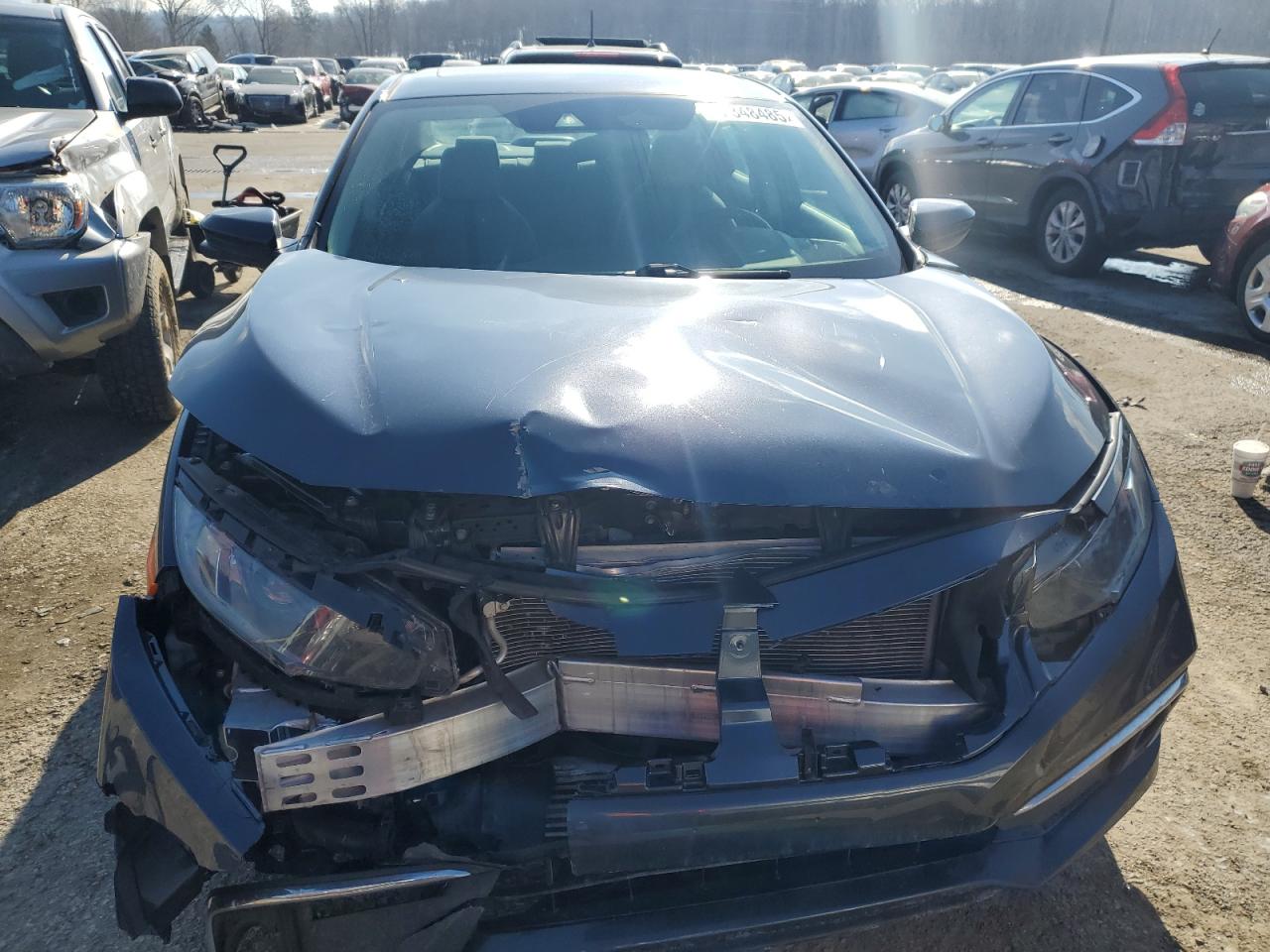 2020 Honda Civic VIN 19XFC1F39LE005167 Copart auction photo, front end damage thumbnail 5
