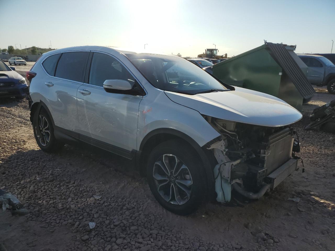 2022 Honda CR-V VIN 2HKRW1H53NH409017 Copart auction photo, front end / rear end damage thumbnail 4