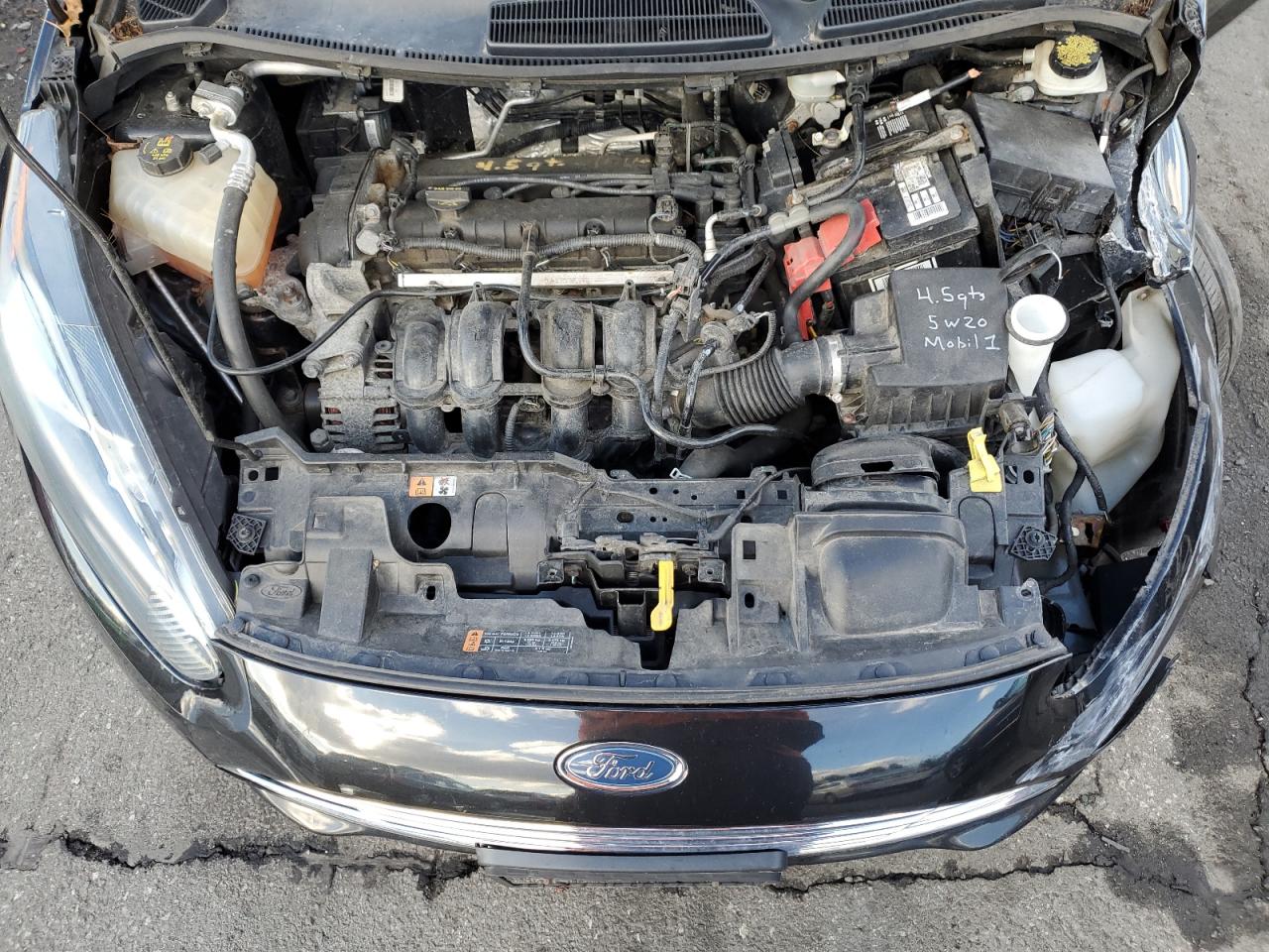 2015 Ford Fiesta VIN 3FADP4BJ4FM209019 Copart auction photo, side damage thumbnail 11
