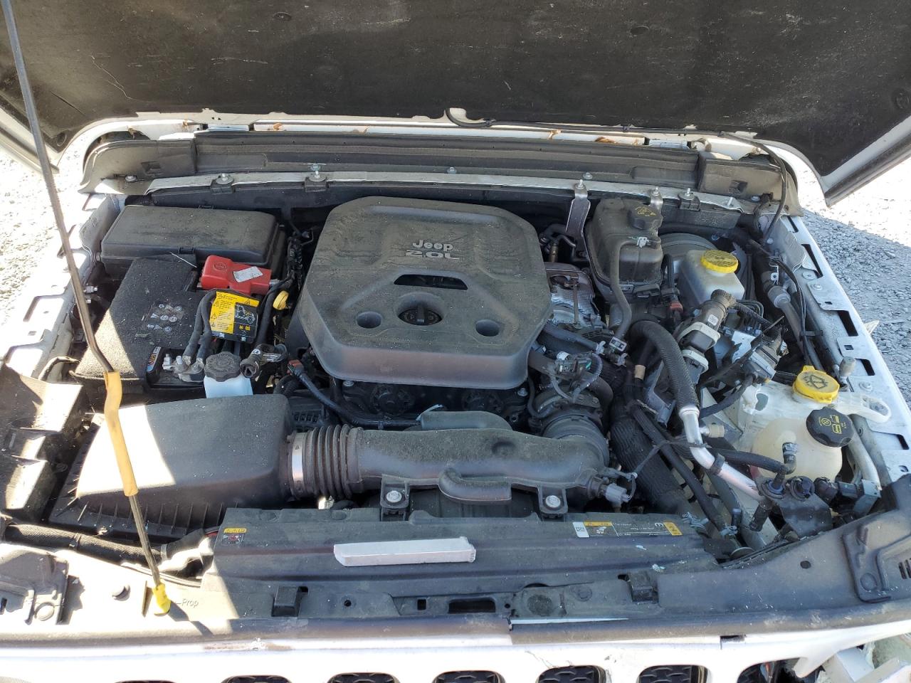 2021 Jeep Wrangler VIN 1C4HJXDN8MW819467 Copart auction photo, rollover damage thumbnail 11