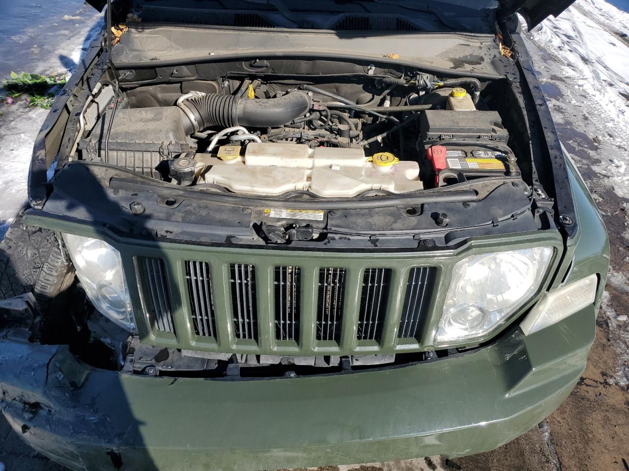 2012 Jeep Liberty (North America) VIN 1C4PJMAKXCW105178 Copart auction photo, front end / top/roof damage thumbnail 12